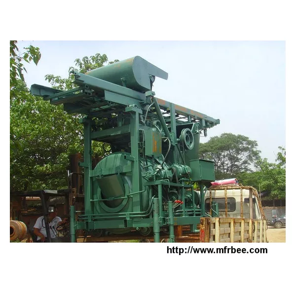 Hydraulic lifting mixer