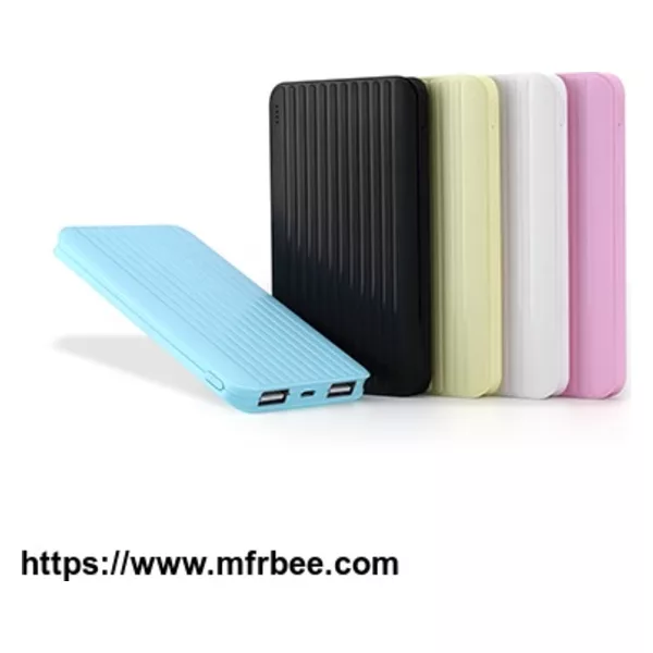 4000-8000mah li polymer dual usb power bank