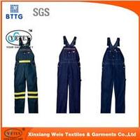 YSETEX New Design Custom Cotton Flame Retardant Bib Pants