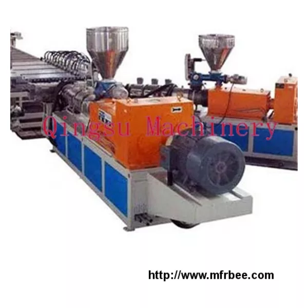 Three-layer Coextrusion PVC Foam Board Produciton
