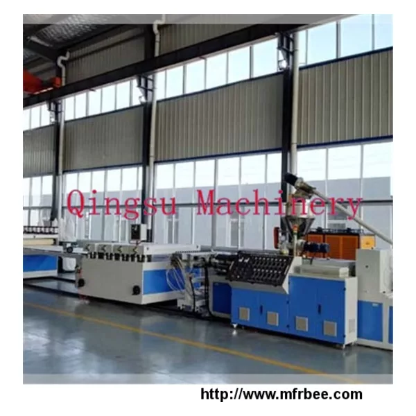 PVC Wpc Crust Foam Board Production Line