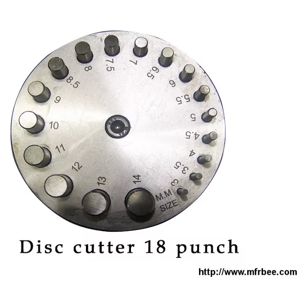 Dis cutter 18 Punch - Jewellery Tools in India