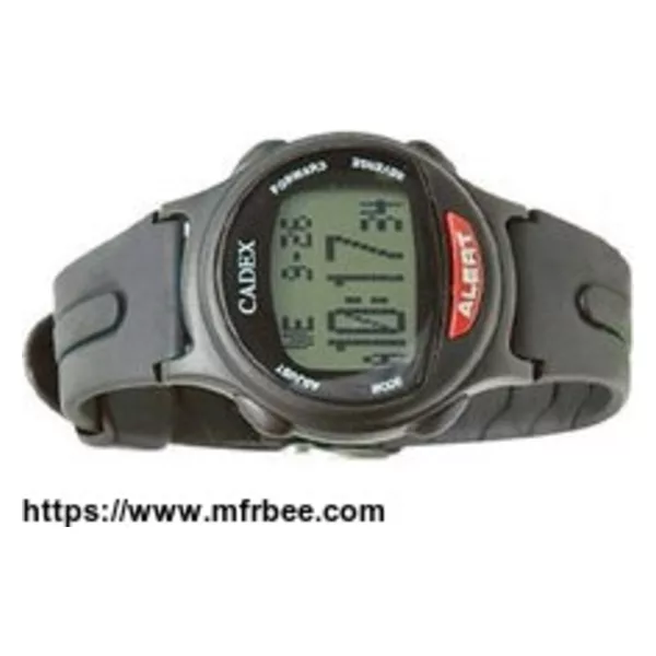 e-Pill CADEX 12 Alarm Medication Reminder Watch - Black