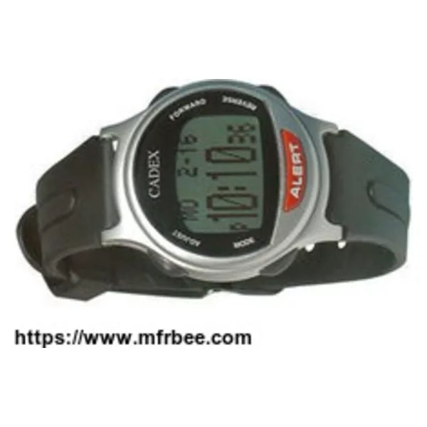 e-Pill CADEX 12 Alarm Medication Reminder Watch - Silver