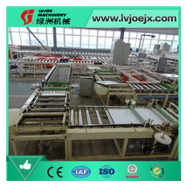 PVC laminated gypsum ceiling tile machine production line