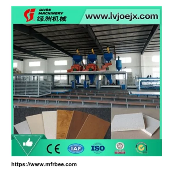 Full Automatic Fireproof Magnesium Oxide Board Machine Production Line