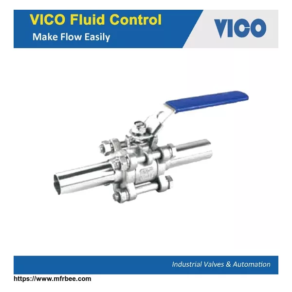3PC Ball Valve Long Butt Weld