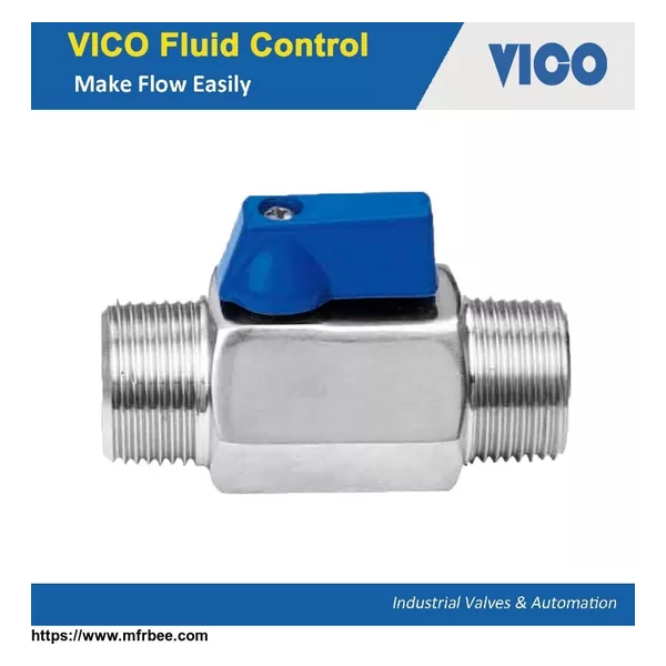 Mini Ball Valve M/M 10000WOG