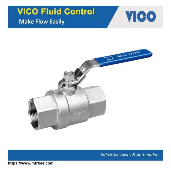 2PC Ball Valve 10000WOG DIN3202-M3