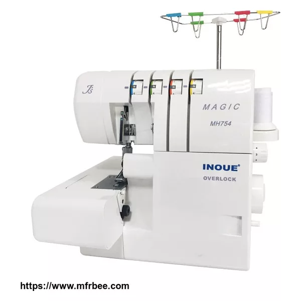 MH754 4-fade-overlock machine/inoue sewing machine for home use