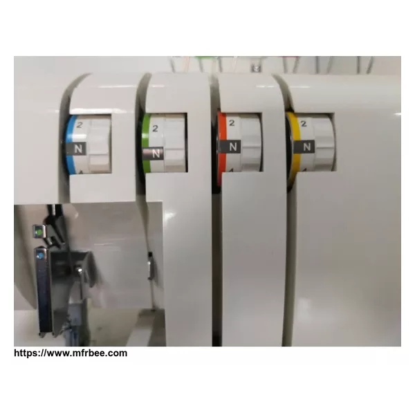 Multifunction automatic overlock machine with low noise