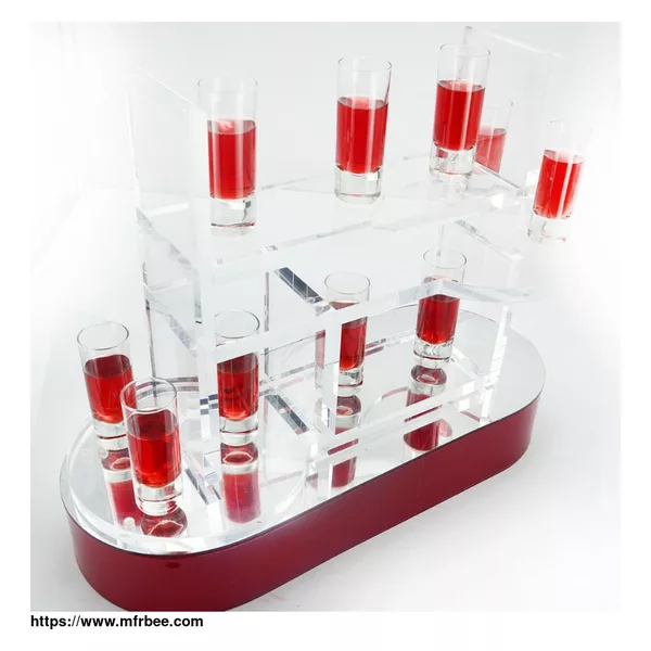 Acrylic Wine Glass Display Rack With High Brightness22144