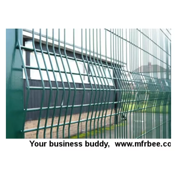 Paladin Fencing - a unique striped welded mesh fence