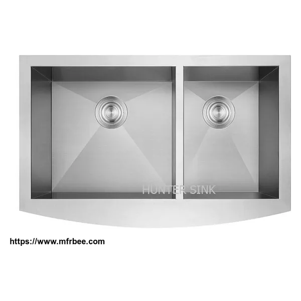 Handmade Apron Front Stainless Steel Kitchen Sink