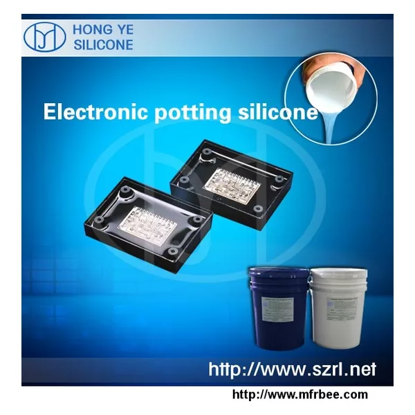 Electronic potting compound silicone rubber