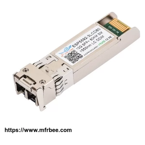 Cisco Compatible 10G 1550nm 80KM SFP+ Optical Transceiver