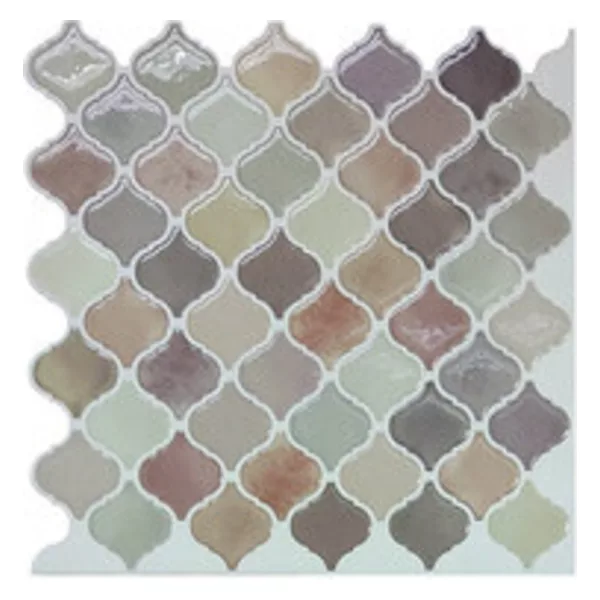 Clever Mosaics home wall decoration peel and stick mosaic tile (6pcs pack)