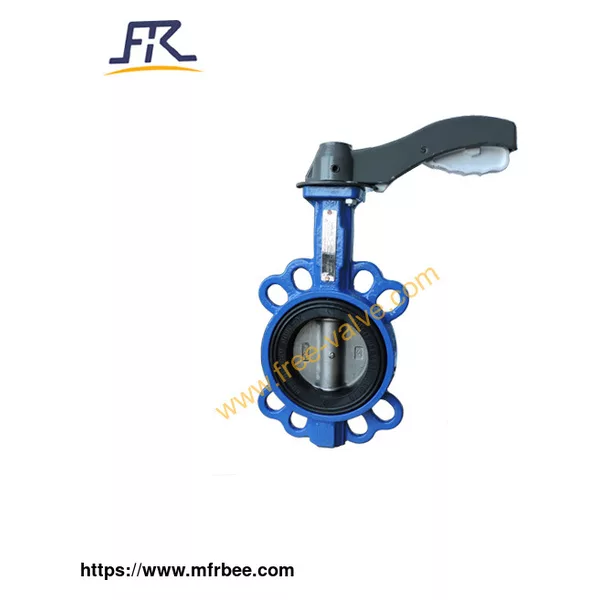 Lever Operated Wafer Resilient Butterfly Valve