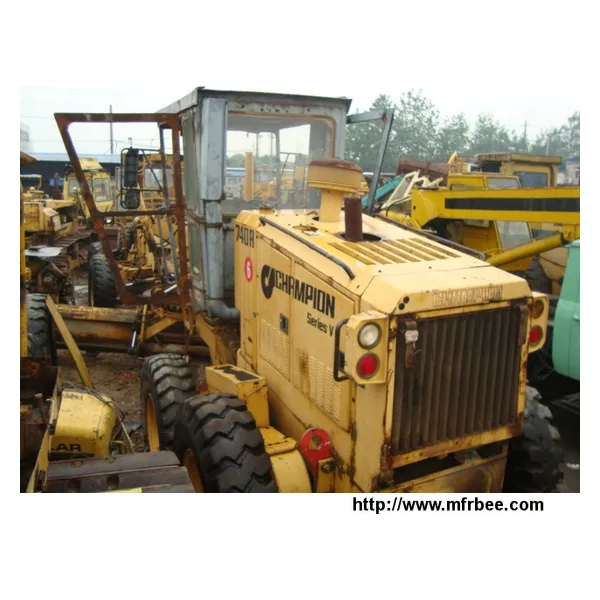 used champion motor grader 740A