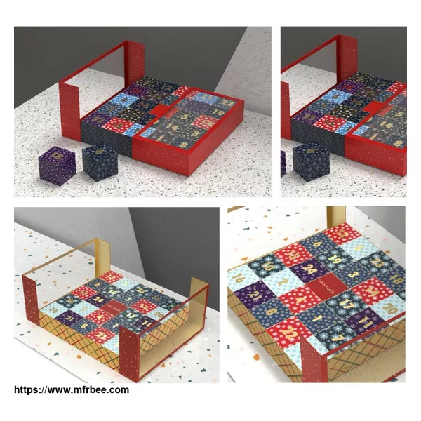 COLOR BLOCK CALENDAR BOX