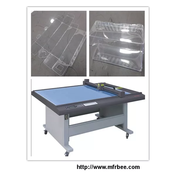 PVC box sample maker cutting machine