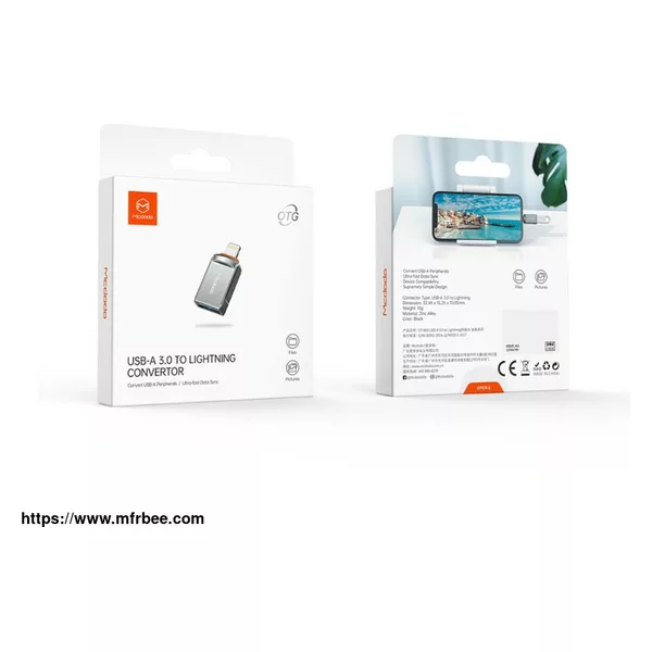OT-860 OTG USB-A 3.0 To Lightning Adapter