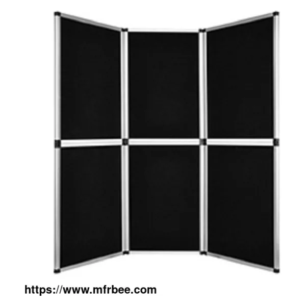 Floor Standing Folding Panel Display