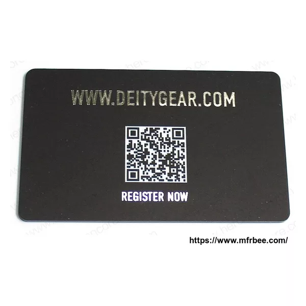 Variable QR Code Card