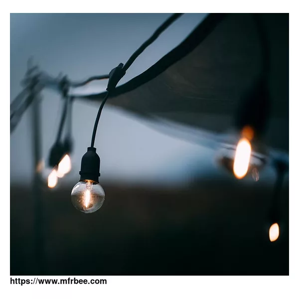 24 FOOT OUTDOOR STRING LIGHTS