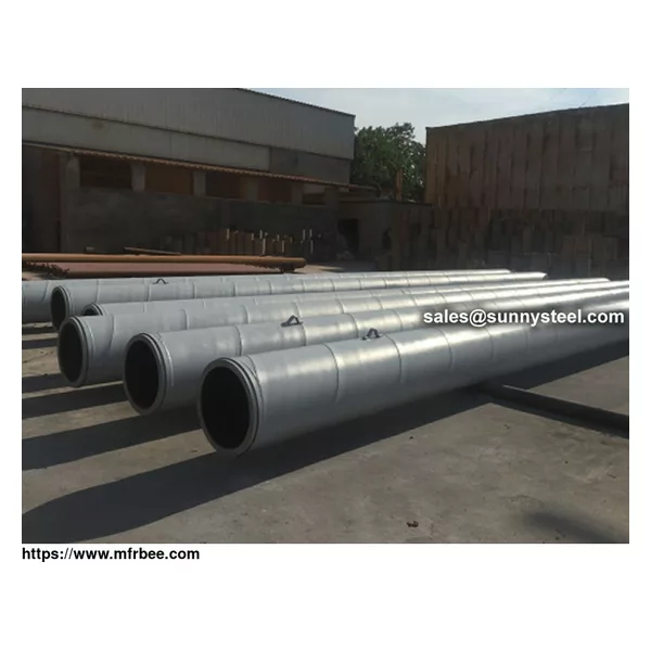 Heavy Calibre Cast Basalt Lined Pipeline