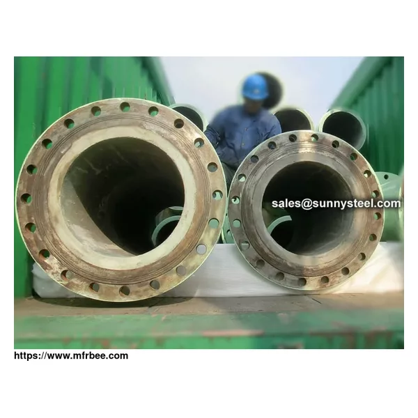 Cast Basalt Lined Pipe Fittings