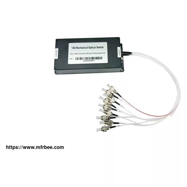 Visible light 532nm 1X8 Mechanical optical switch