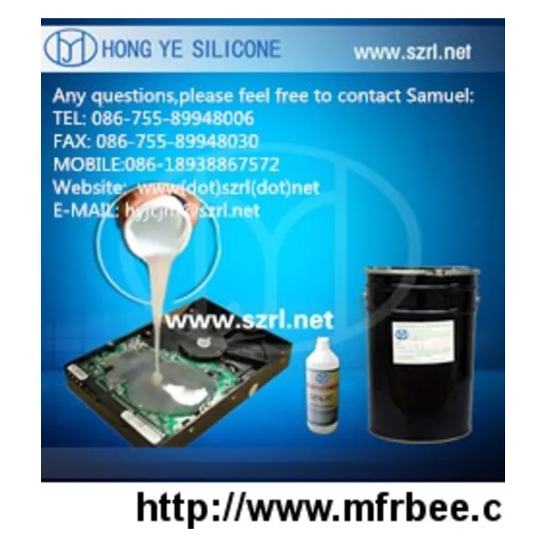 Electronic potting silicone rubber
