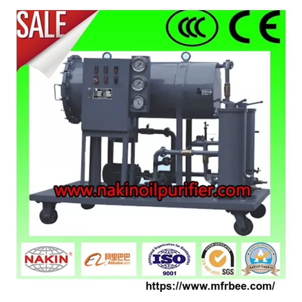 Series TJ Coalescence-separation oil purifier