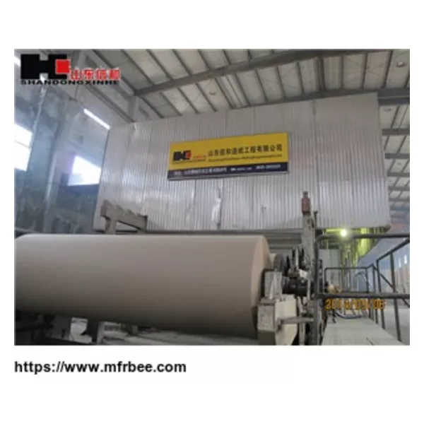2800mm 40t/d Carton Paper Paperboard Making Machine
