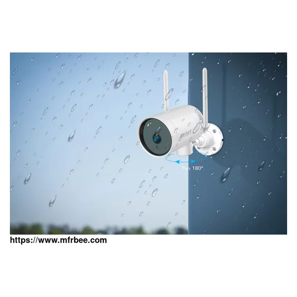 CD201P Waterproof Night Vision Pan/Tilt Outdoor Security Camera