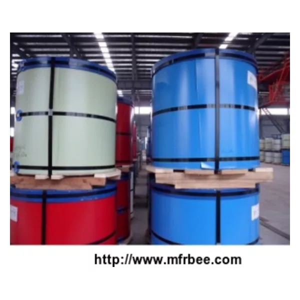 PPGI Protected With PE/PVC Film