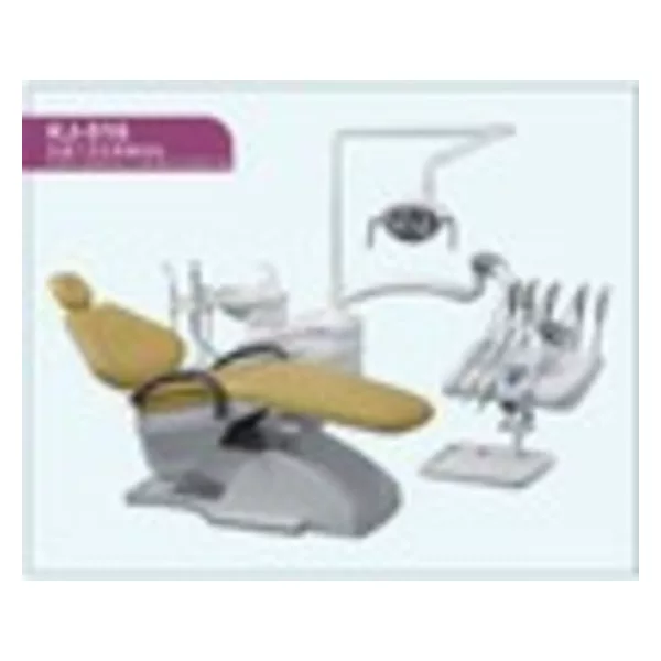 CE approved Dental chair KJ-916 with top-mounted tool tray