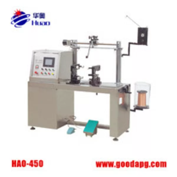 Linear transformer winding machine