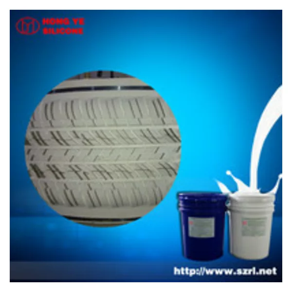 Addition cure silicone rubber for tire mold