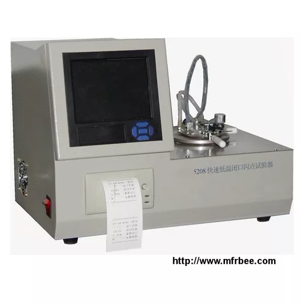 GD-5208 Rapid Low Temperature Closed Cup Flash Point Tester