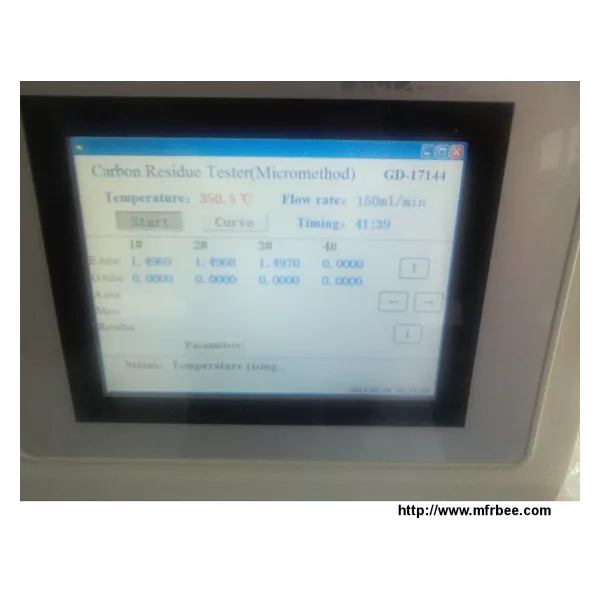 GD-17144 Micro Method Carbon Residue Tester