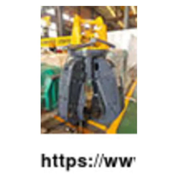 MONDE excavator stone orange grapple