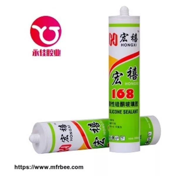 Acetic Large Plate Glass Adhesive/Silicone gap filling Sealant