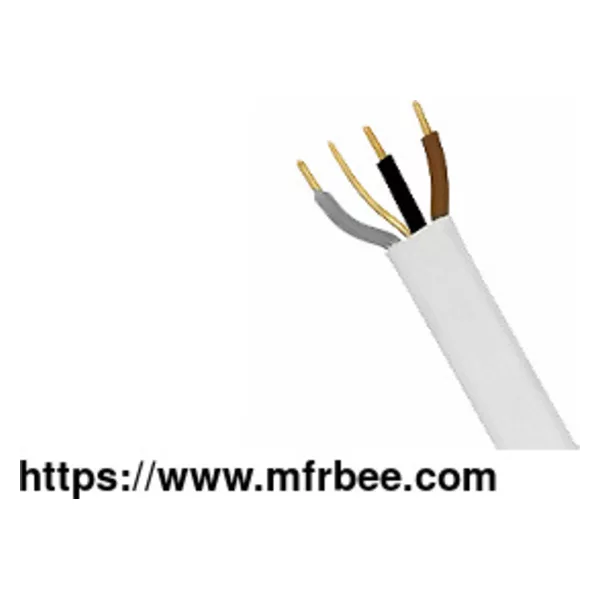 CU/PVC/PVC 6243Y Flat Three And Earth Cable　