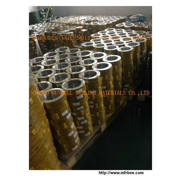 Gaskets CGI Spiral wound gaskets
