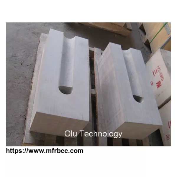 High zirconia fused cast blocks