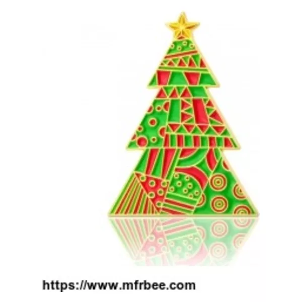 Christmas Tree Enamel Pins