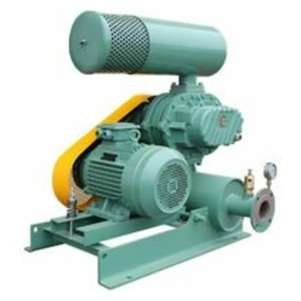 Three lobe double oil tank Roots Blower