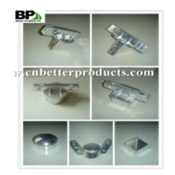 Round brackets for traffic sign post